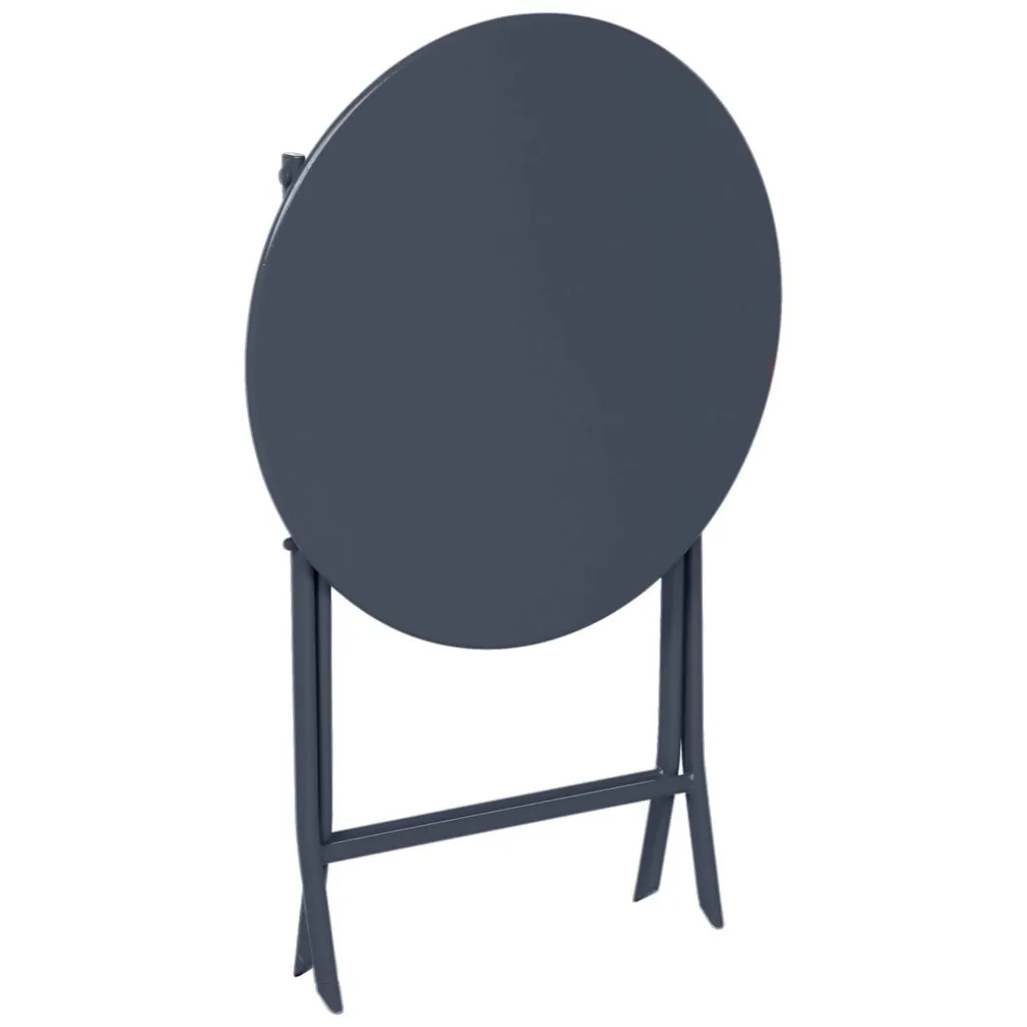 Table de jardin pliante ronde GREENSBORO Graphite