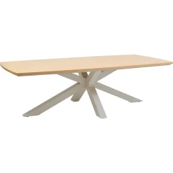 Table de jardin rectangulaire ORACLION Noix / Argile