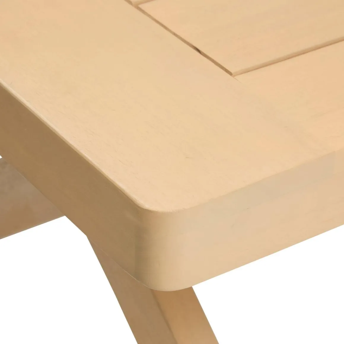 Table de jardin rectangulaire XENIA Eucalyptus