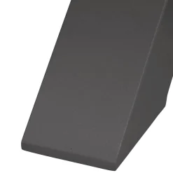 Table de jardin rectangulaire ORACLION Noix / Graphite