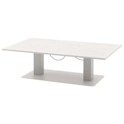 Table de jardin relevable rectangulaire SALIMIA Avoine