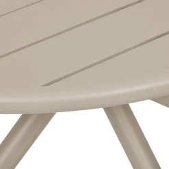 Table de jardin ronde NEBULLIA Argile
