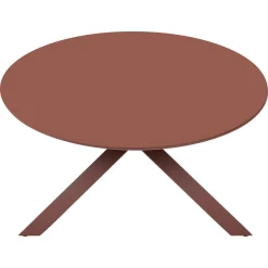 Table de jardin ronde ORYON Acajou