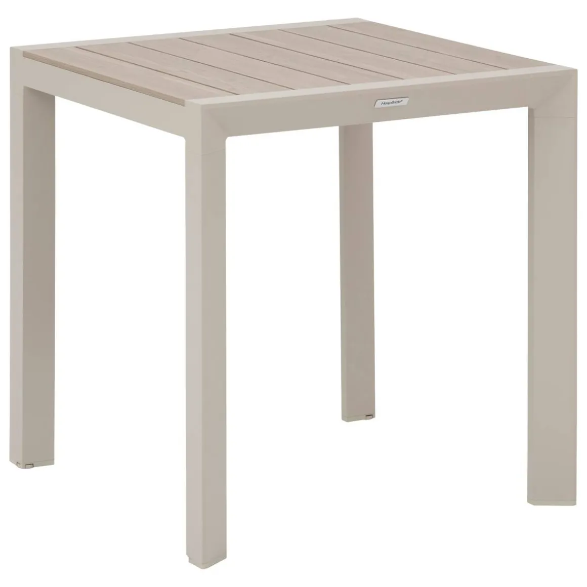 Table de jardin ÉVASION Effet bois Lin & Argile