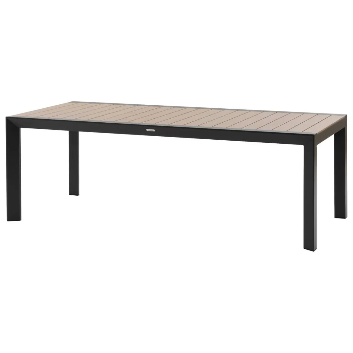 Table de jardin ÉVASION Effet bois Honey & Graphite