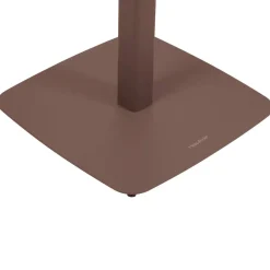 Table haute de jardin carrée ALEGORIA Acajou