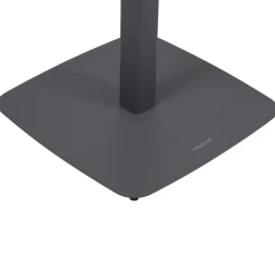 Table haute de jardin carrée ALEGORIA Graphite