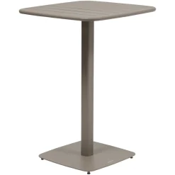 Table haute de jardin carrée ALEGORIA Café