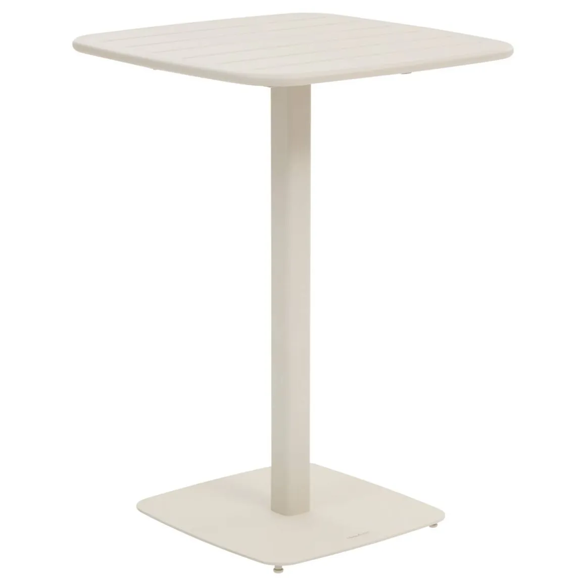 Table haute de jardin carrée ALEGORIA Argile