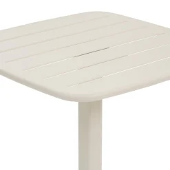 Table haute de jardin carrée ALEGORIA Argile