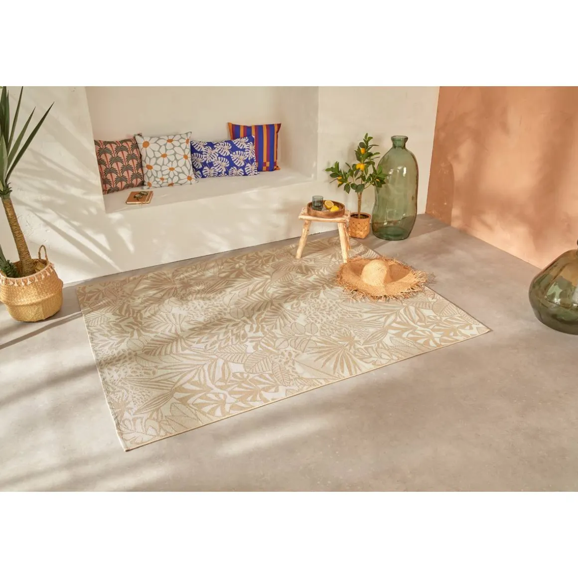 Tapis d'extérieur KEPA Motif tropical