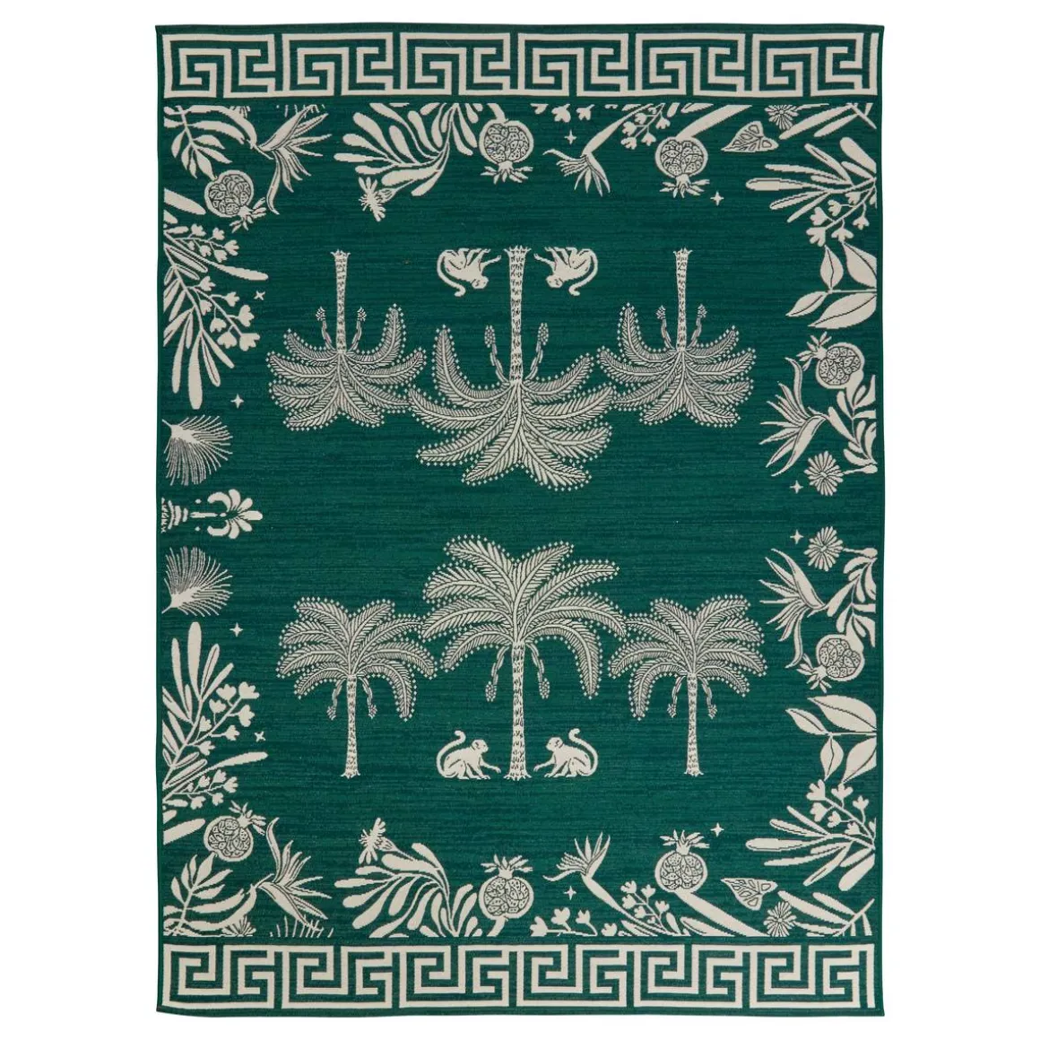 Tapis extérieur THE PALM RESORT Vert Foncé