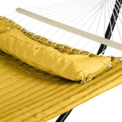 Toile de hamac matelassé AKIO Jaune moutarde