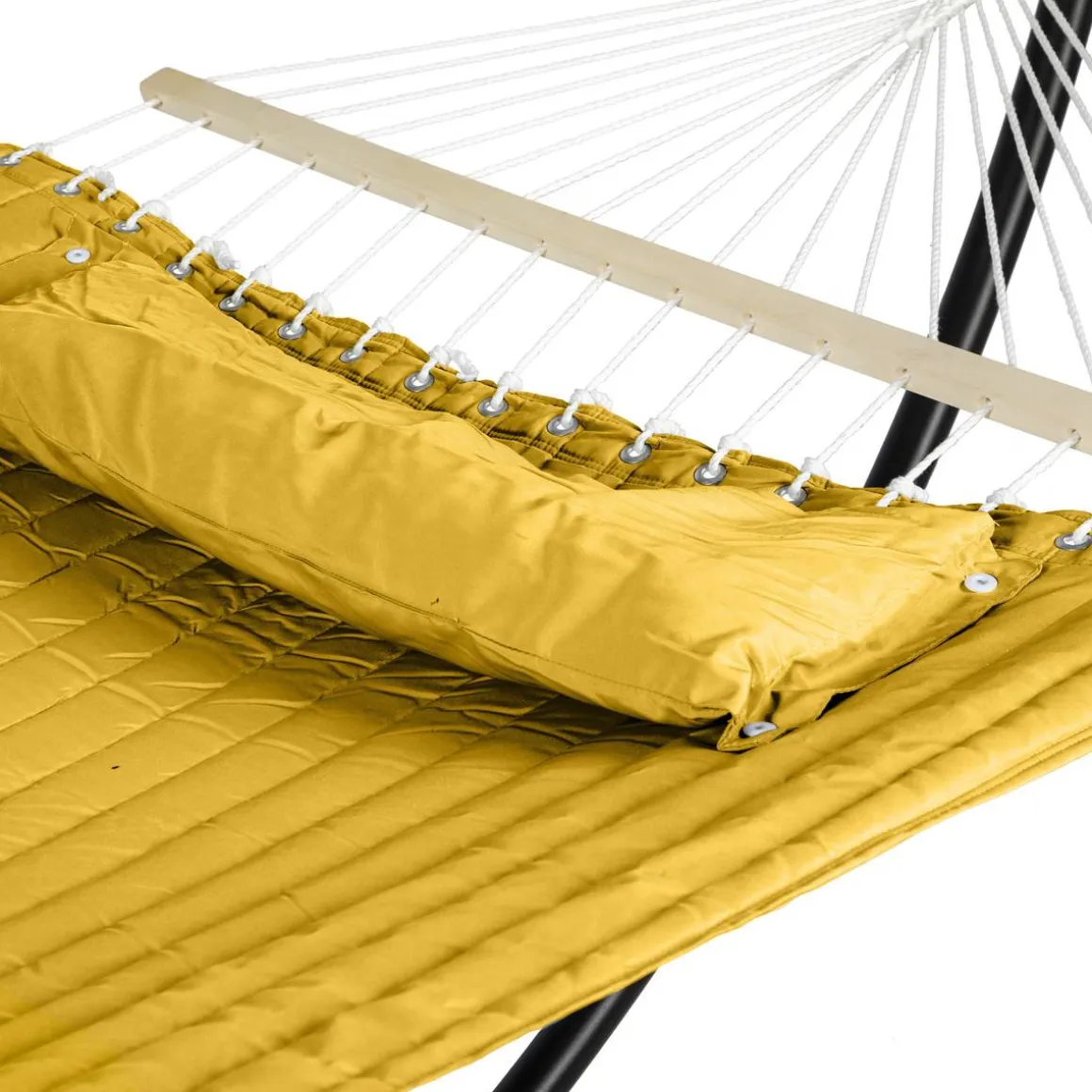 Toile de hamac matelassé AKIO Jaune moutarde