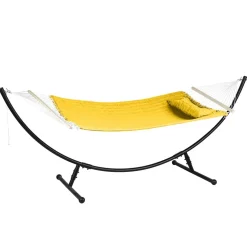 Toile de hamac matelassé AKIO Jaune moutarde