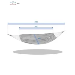 Toile de hamac YAQUI Bleu canard