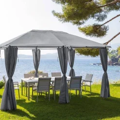 Toile de tonnelle SANTORINI Ardoise