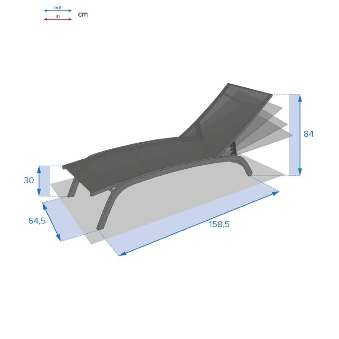 Transat BONAO Anthracite / Graphite