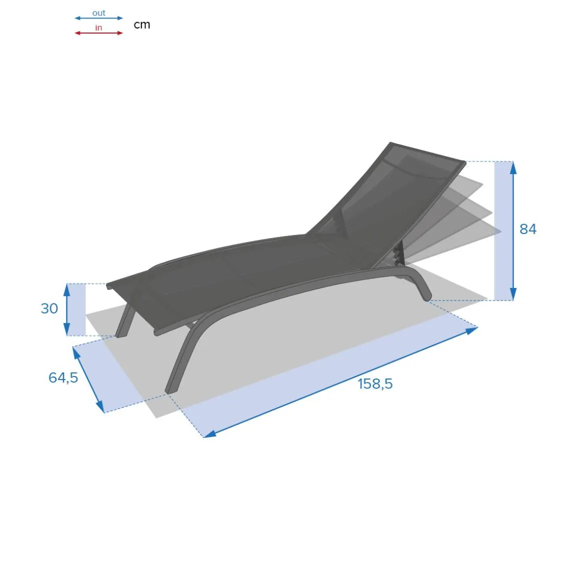 Transat BONAO Anthracite / Graphite