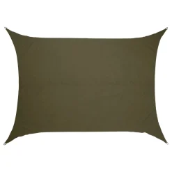 Voile d'ombrage rectangulaire ELYORA Vert Laurier