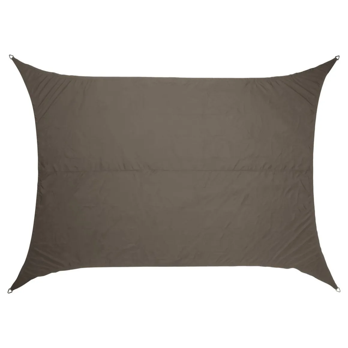 Voile d'ombrage rectangulaire ELYORA Gris Ardoise