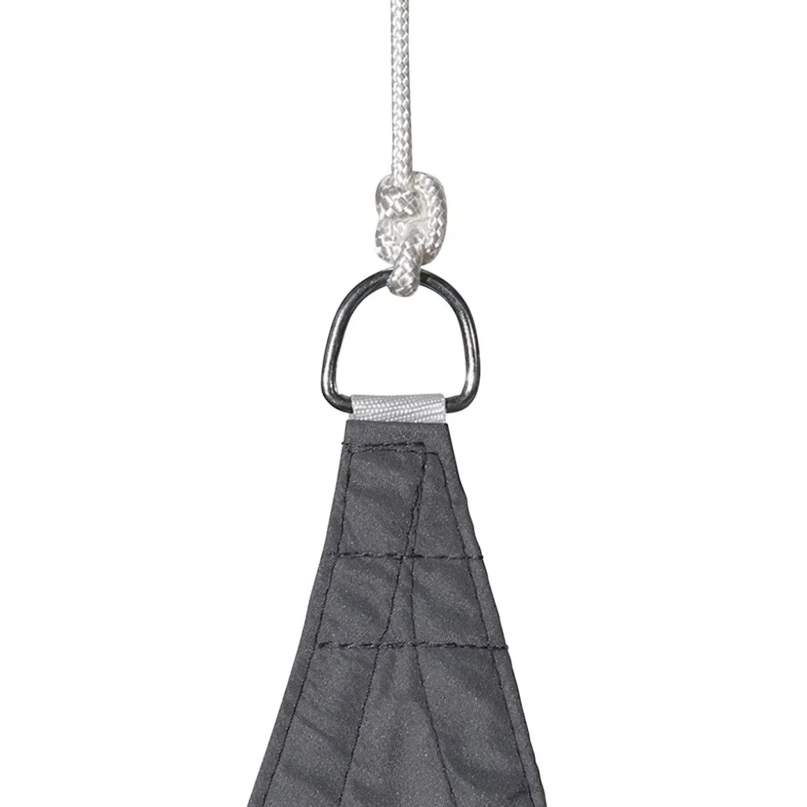 Voile d'ombrage rectangulaire CURACAO Gris
