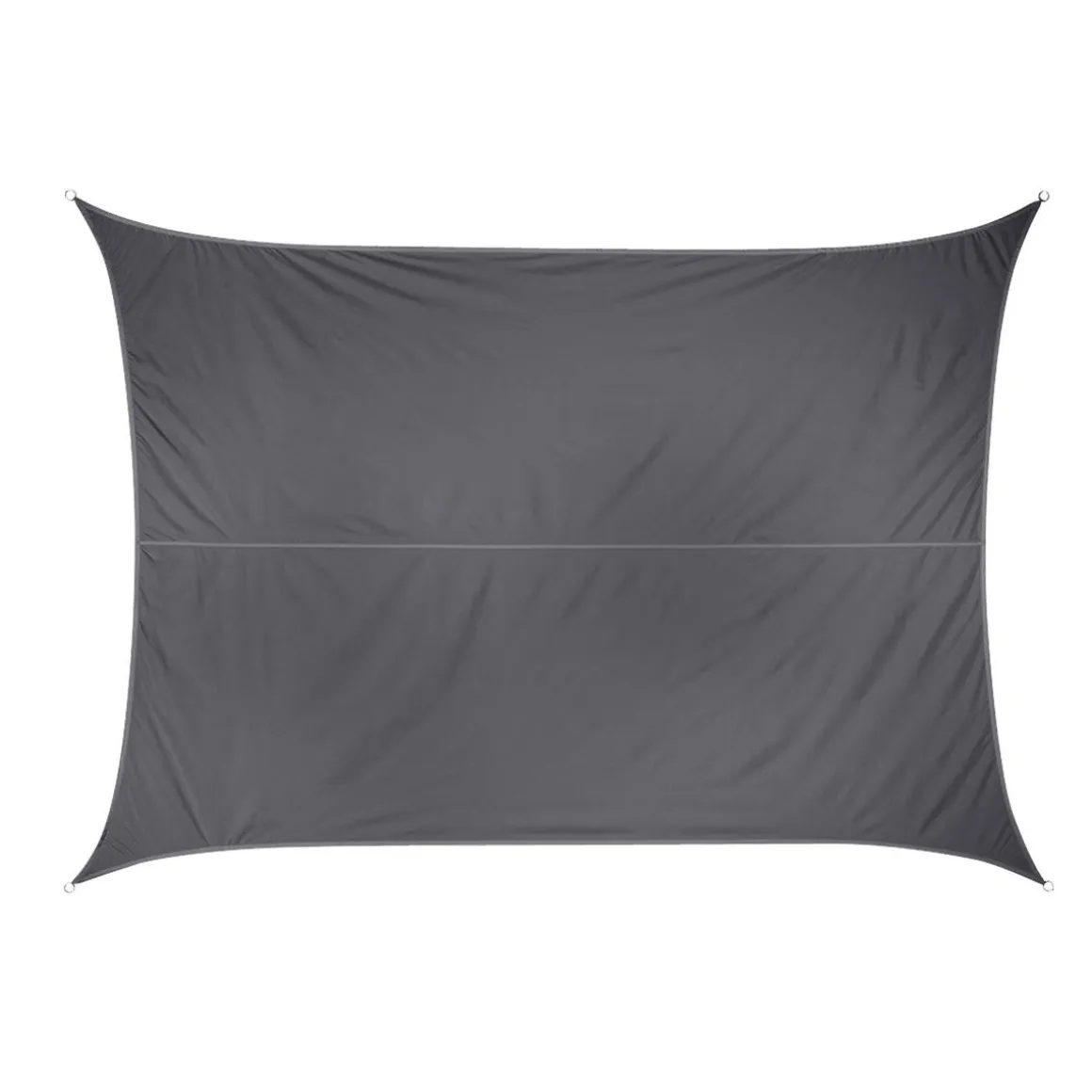 Voile d'ombrage rectangulaire CURACAO Gris