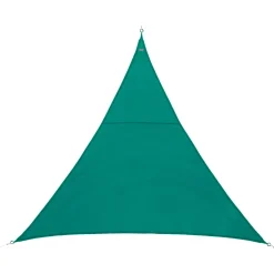 Voile d'ombrage triangulaire CURACAO Émeraude