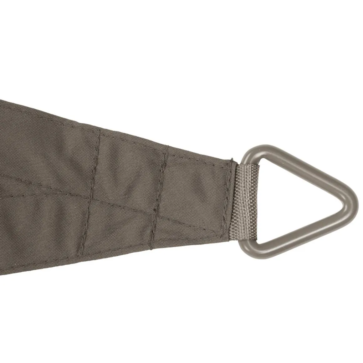Voile d'ombrage triangulaire ELYORA Gris Ardoise
