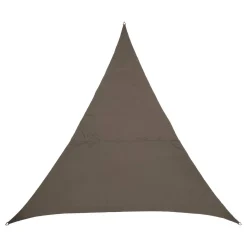 Voile d'ombrage triangulaire ELYORA Gris Ardoise