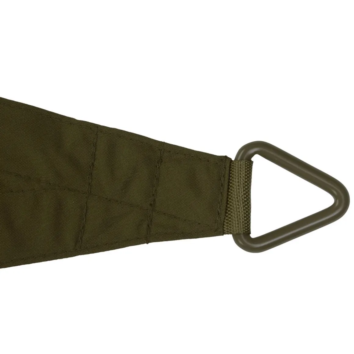 Voile d'ombrage triangulaire ELYORA Vert Laurier