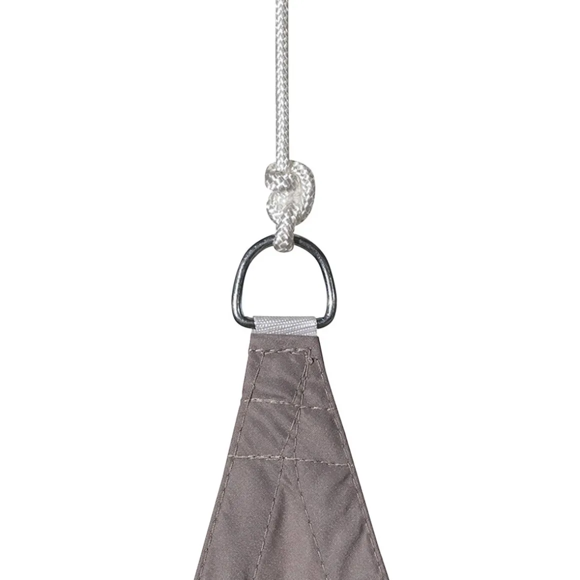 Voile d'ombrage triangulaire CURACAO Taupe
