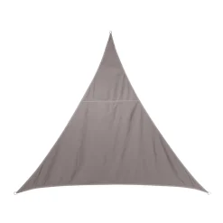 Voile d'ombrage triangulaire CURACAO Taupe