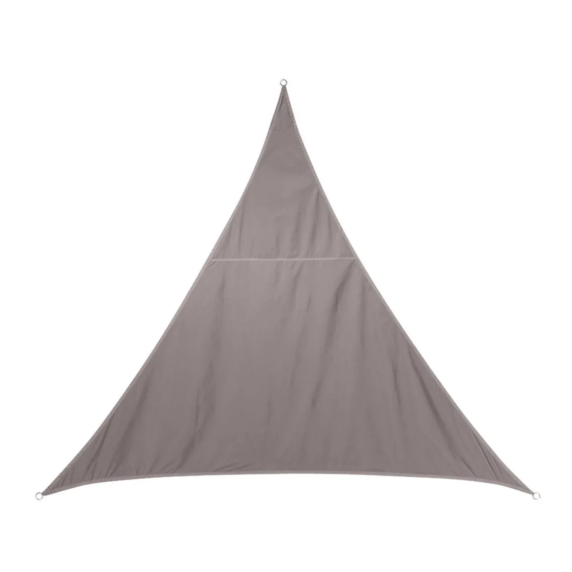 Voile d'ombrage triangulaire CURACAO Taupe